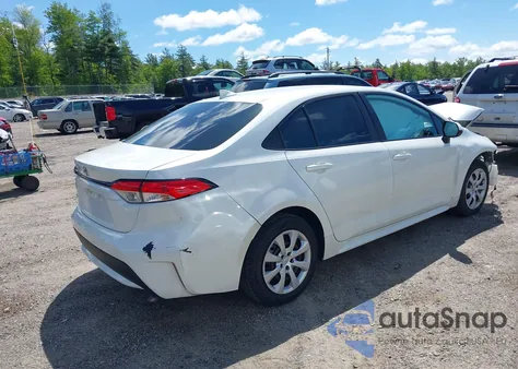 2020 Toyota Corolla Le z USA, uszkodzony, nr VIN 5YFEPRAE0LP111822